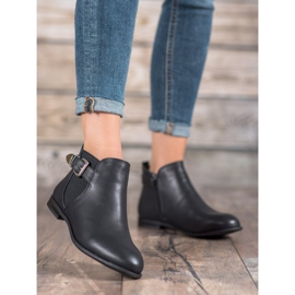 Sixth Sense Cizme din piele ecologică cu cataramă negru 1