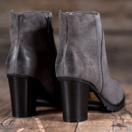 S. BARSKI Cizme dama gri 1