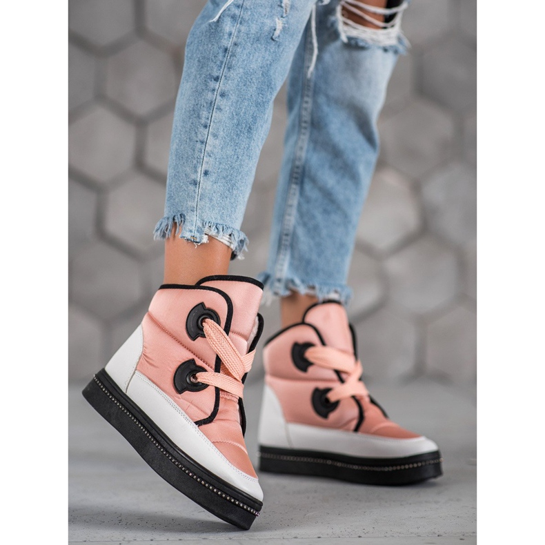 Weide Cizme de zăpadă roz 1 Weide Cizme de zăpadă roz 1