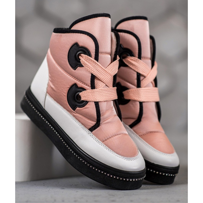 Weide Cizme de zăpadă roz 2