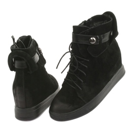 M.Daszyński Adidași negri cu fermoar 143 negru 4 M.Daszyński Adidași negri cu fermoar 143 negru 4