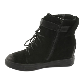 M.Daszyński Adidași negri cu fermoar 143 negru 2 M.Daszyński Adidași negri cu fermoar 143 negru 2