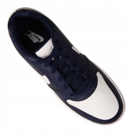 Pantofi Nike Ebernon Low M AQ1775-401 alb albastru marin 2