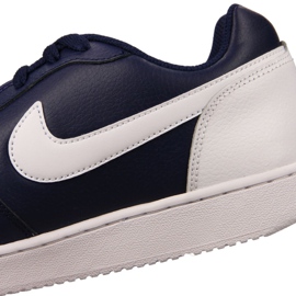 Pantofi Nike Ebernon Low M AQ1775-401 alb albastru marin 5