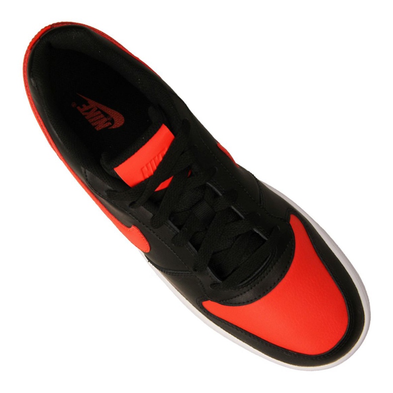 Pantofi Nike Ebernon Low M AQ1775-004 negru roșu 2 Pantofi Nike Ebernon Low M AQ1775-004 negru roșu 2