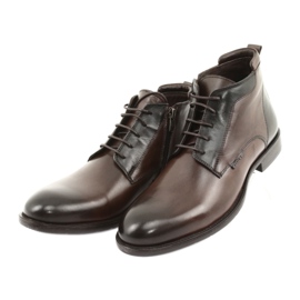 Ghete de iarnă Badura Jodhpur maro 3