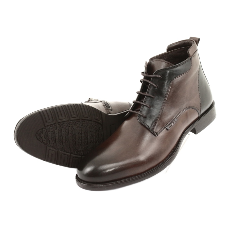 Ghete de iarnă Badura Jodhpur maro 5