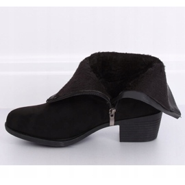 Cizme de cowboy negre pentru femei 8035-GA Black negru 1 Cizme de cowboy negre pentru femei 8035-GA Black negru 1