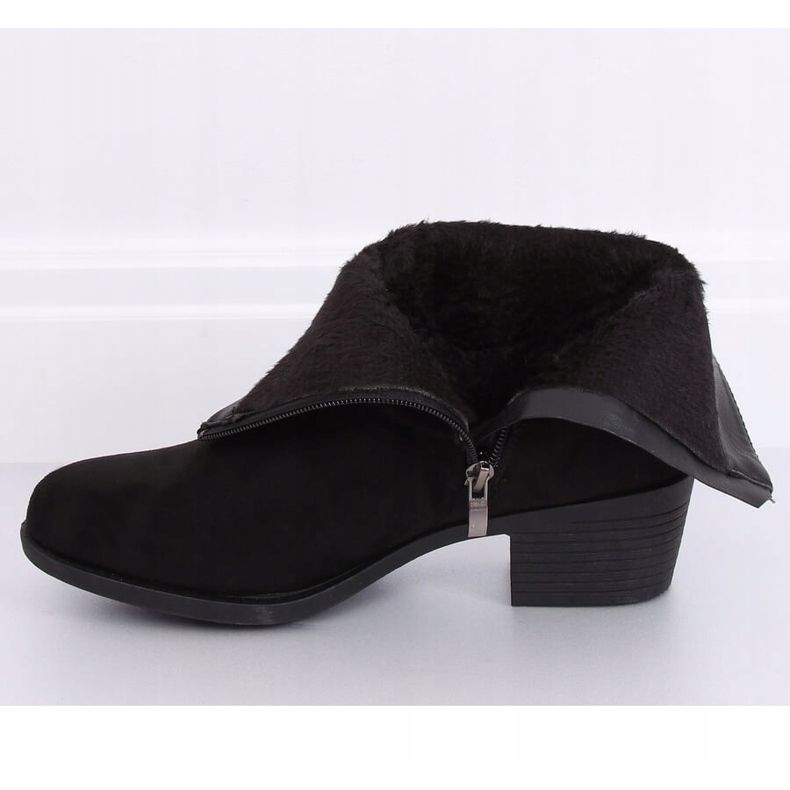 Cizme de cowboy negre pentru femei 8035-GA Black negru 1