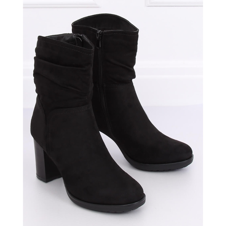 Negru 4581 Tocuri înalte negre 2