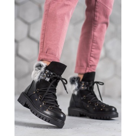 SHELOVET Cizme de alunecare pentru femei negru 2