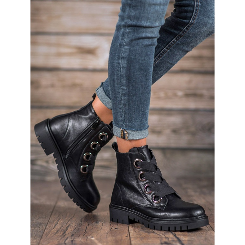 SHELOVET Muncitori de pe platformă negru 2