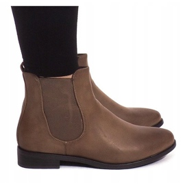 Cizme calde ZH672-1 Kaki 1