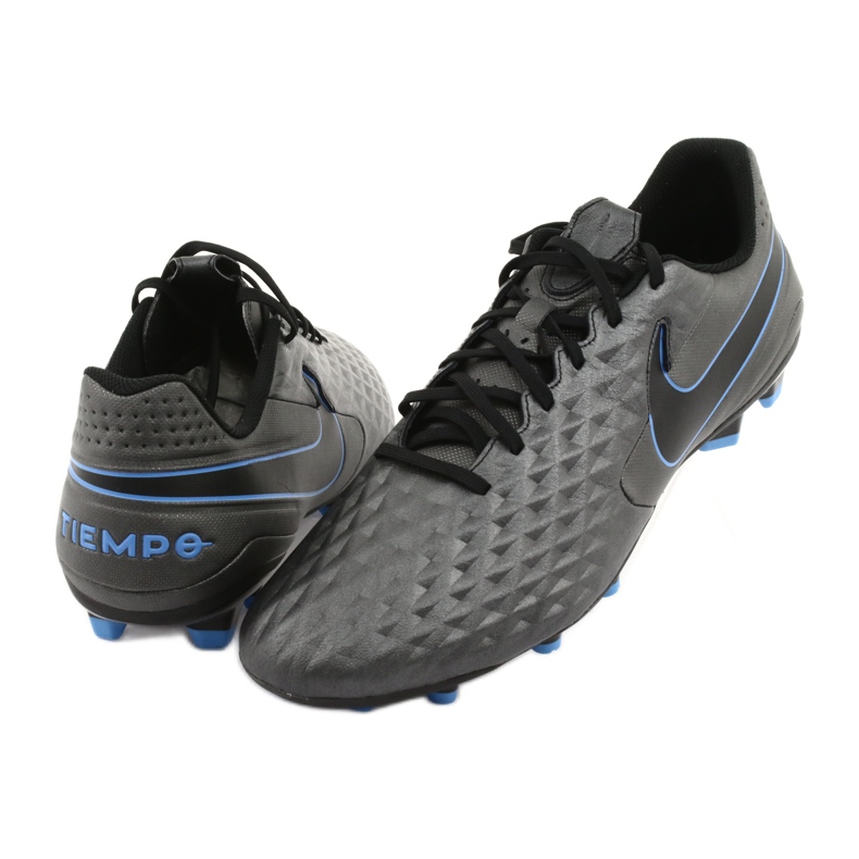 Pantofi de fotbal Nike Tiempo Legend 8 Academy FG / MG M AT5292 004 gri 4