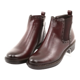 Ghete Ghete Jodhpur Filippo 957 burgundy maro 3