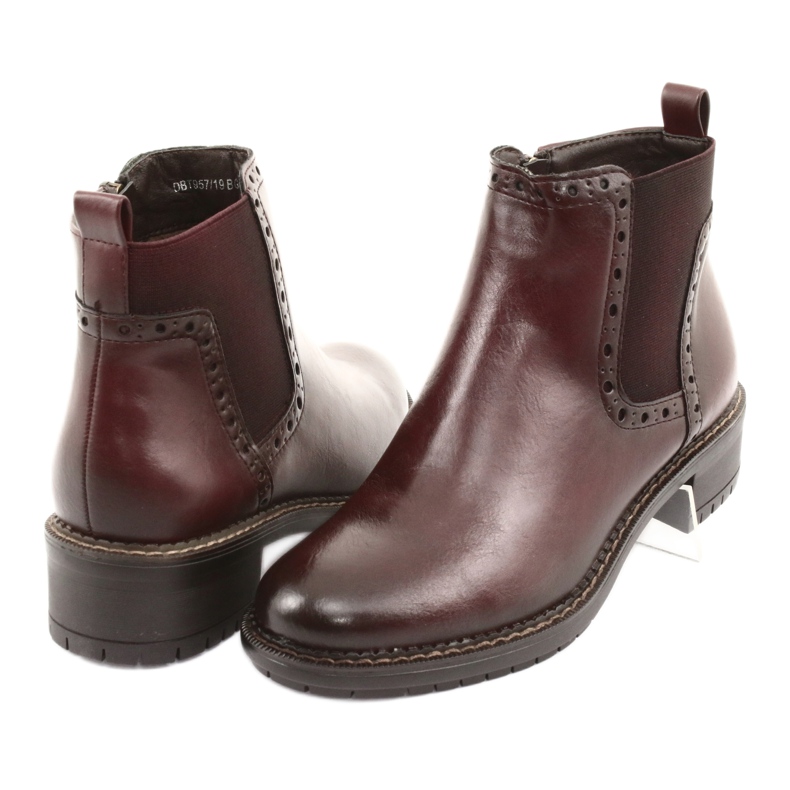 Ghete Ghete Jodhpur Filippo 957 burgundy maro 4 Ghete Ghete Jodhpur Filippo 957 burgundy maro 4