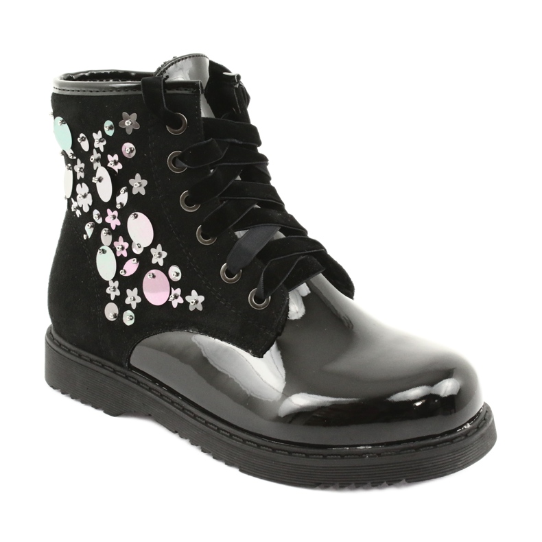 Cizme de paiete lăcuite Evento 1433 negru 1