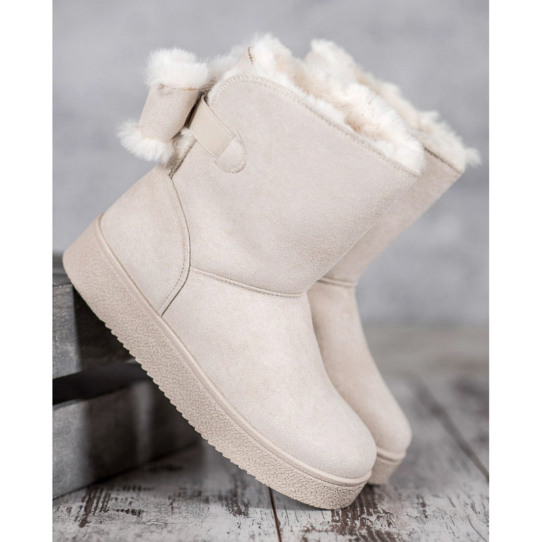 SHELOVET Mukluki cu un arc maro 1 SHELOVET Mukluki cu un arc maro 1