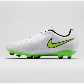 Ghete de fotbal Nike Magista Onda Fg Jr 651653-130 alb alb 1
