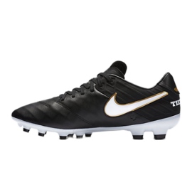 Ghete de fotbal Nike Tiempo Mystic V Fg negru negru 2