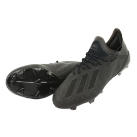 Ghete de fotbal Adidas X 19.1 Fg M F35314 negru 4