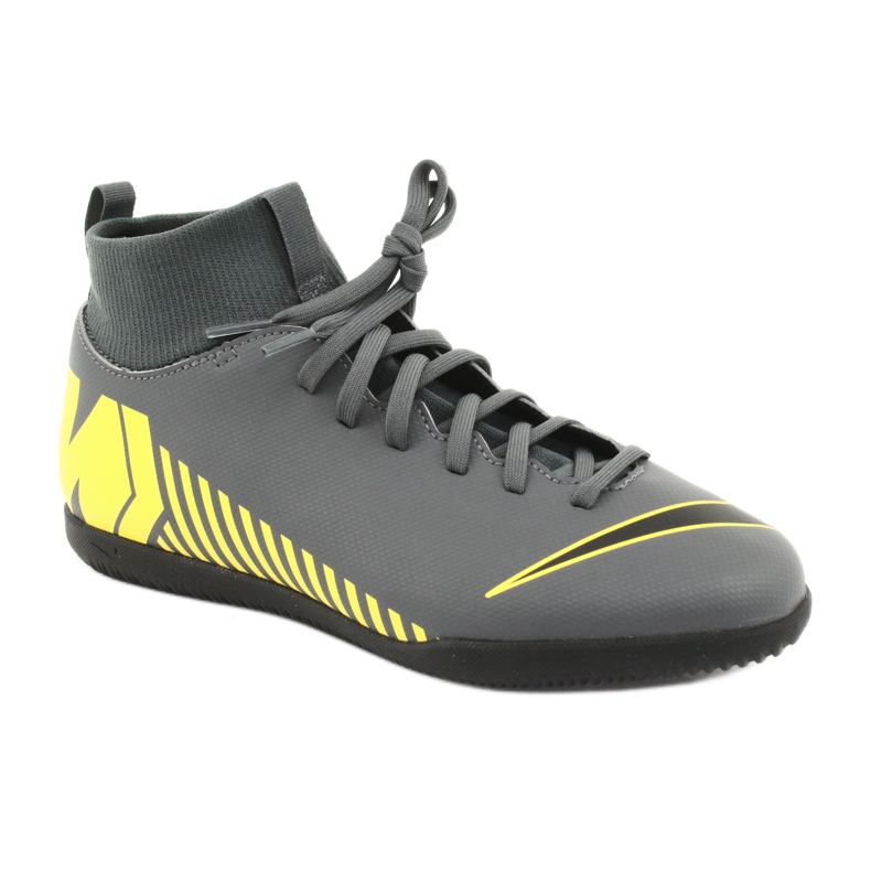 Încălțăminte de interior Nike Mercurial Superfly X 6 Club Ic Jr AH7346-070 gri 1