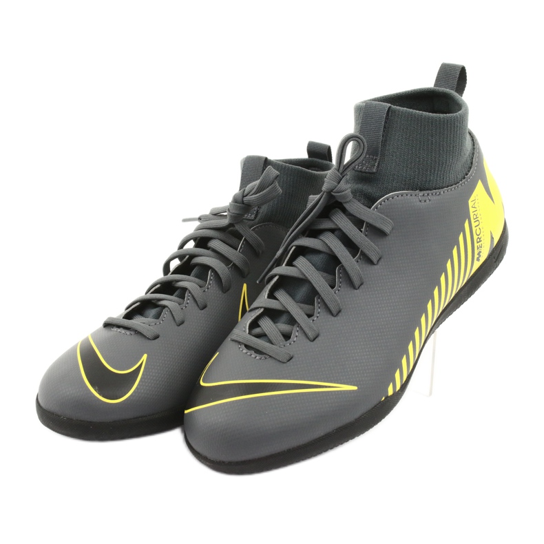 Încălțăminte de interior Nike Mercurial Superfly X 6 Club Ic Jr AH7346-070 gri 3