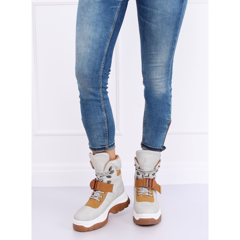 Gri HE117P Pantofi gri 1