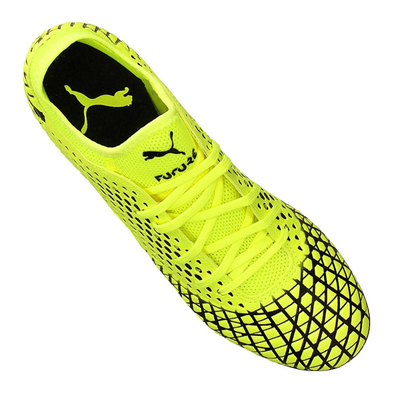 Ghete de fotbal Puma Future 4.4 Mg M 105689-03 galben galben 1 Ghete de fotbal Puma Future 4.4 Mg M 105689-03 galben galben 1