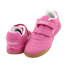 Pantofi Kappa Kickoff Oc Jr260695K 2210 alb roz 3