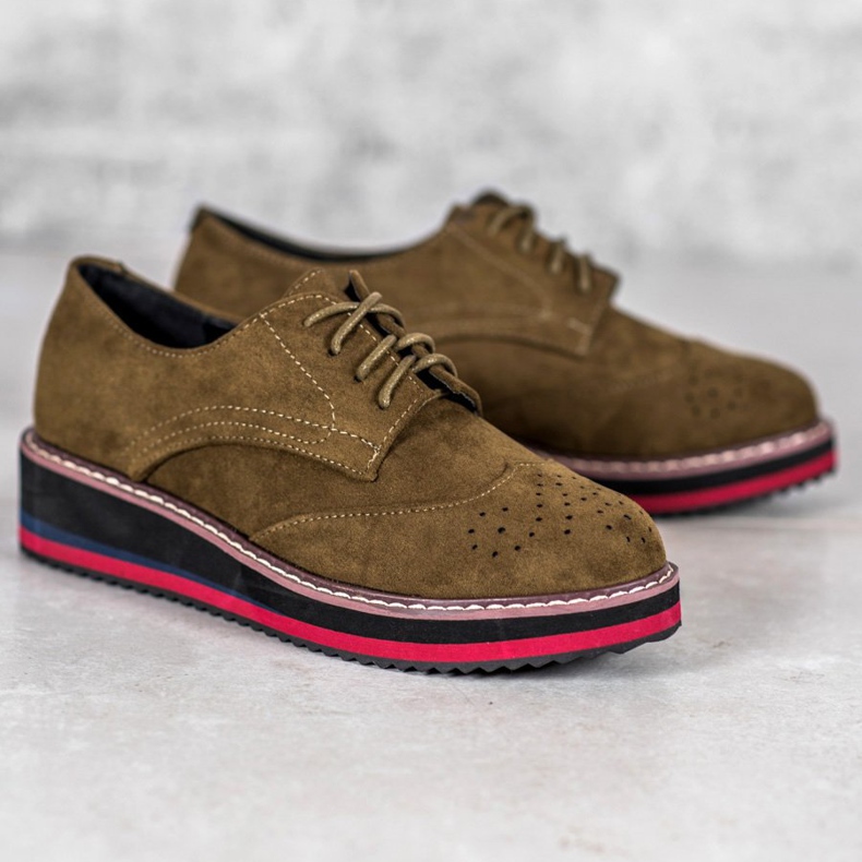 Vices Încălțăminte de măsline multicolor verde 1