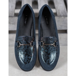 Mocasini Snakes Print VICES albastru 3