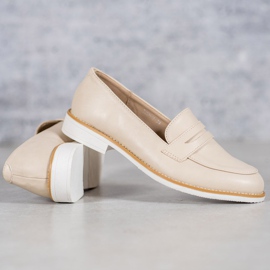 Mocasini bej VICES 1