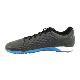 Pantof de fotbal Nike Tiempo Legend 8 Academy Tf M AT6100-004 negru 2