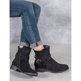 Filippo Ghete din piele de căprioară negru 1