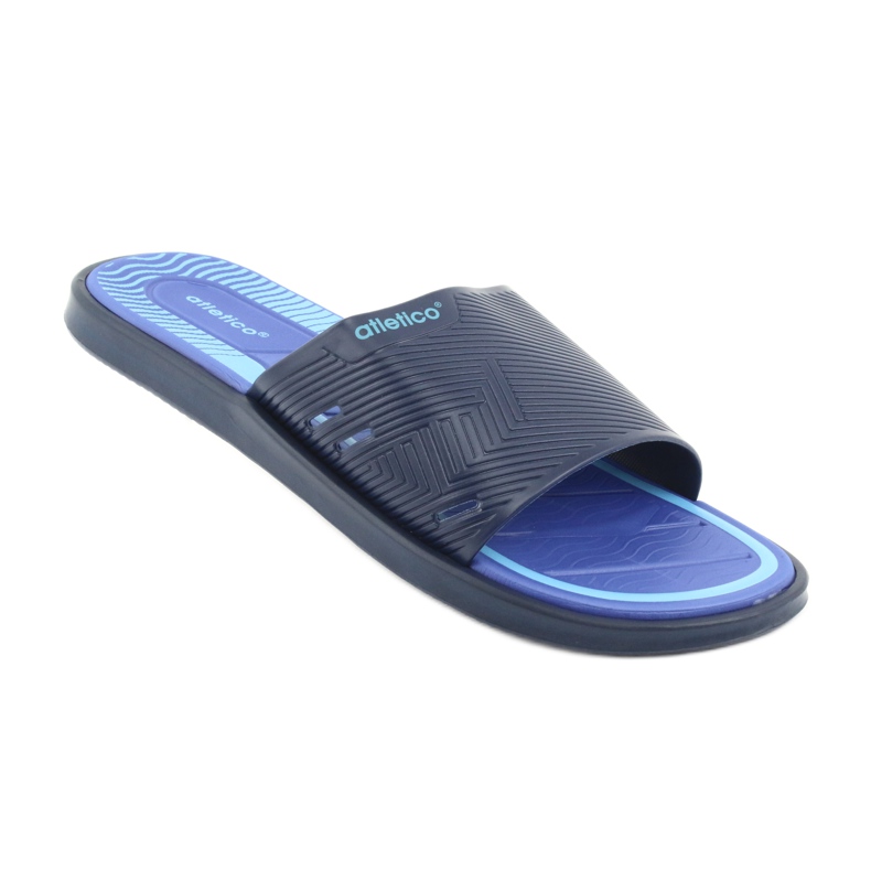 Papuci bărbați pentru bărbați Atletico pentru piscină albastru marin albastru 1