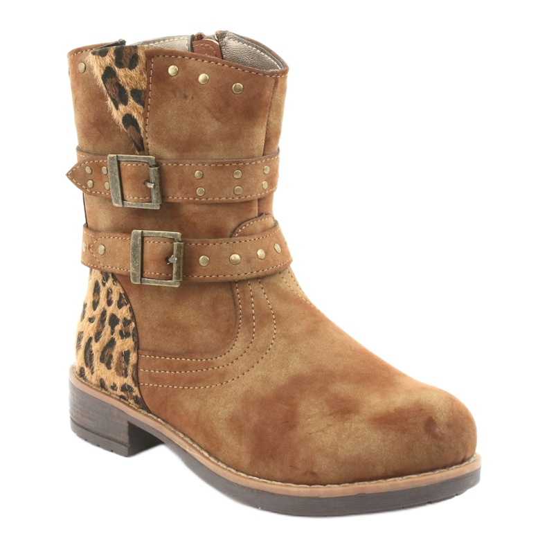 Cizme de panteră maro American Club 1