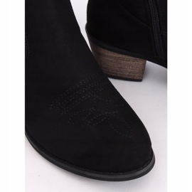 Cizme de cowboy negre CM-9M1-1 negre negru 2 Cizme de cowboy negre CM-9M1-1 negre negru 2