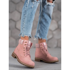 Super Me Capcani înnodați roz 2