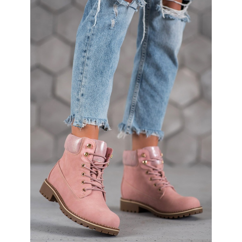 Super Me Capcani înnodați roz 2