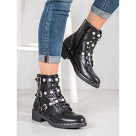 Seastar Muncitori Cu Perle negru 2