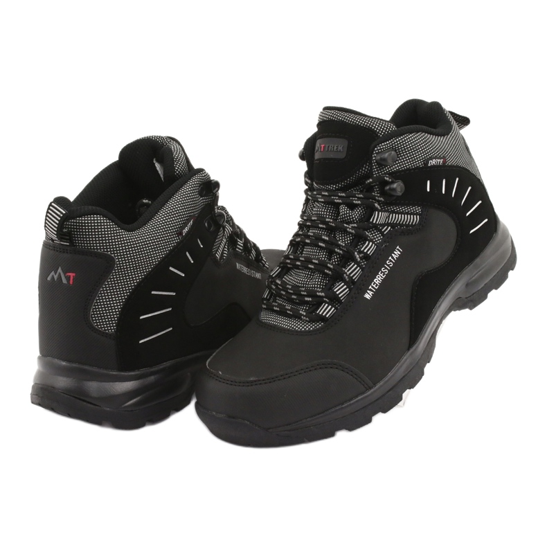 Trekking negru MtTrek 021B egal gri 3