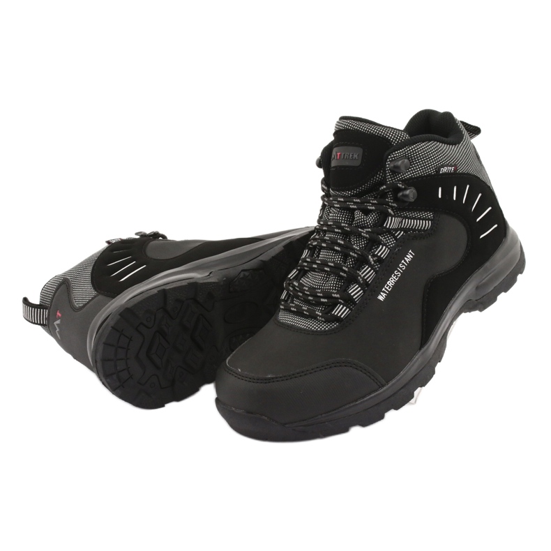 Trekking negru MtTrek 021B egal gri 4