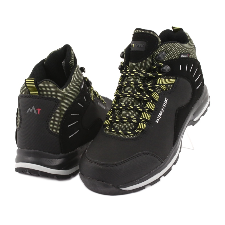 Trekking negru MtTrek 011 egal verde 3