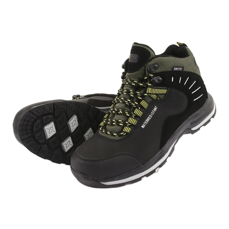 Trekking negru MtTrek 011 egal verde 4