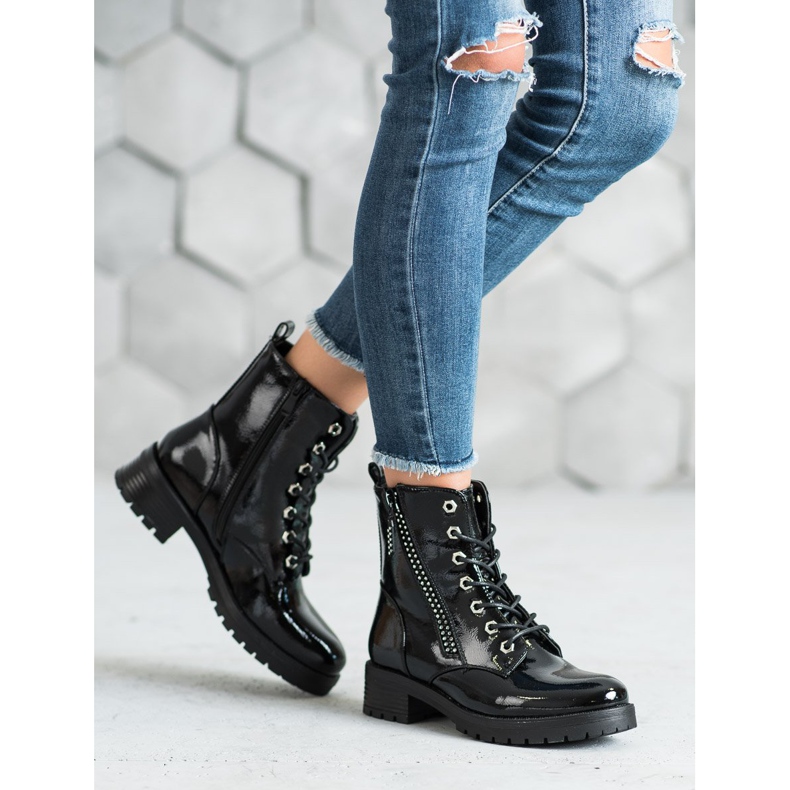 Seastar Muncitori lăcuți negru 1