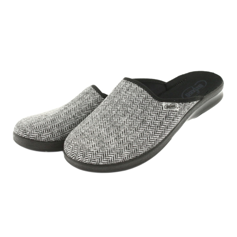 Pantofi pentru bărbați Befado pu 548M023 negru gri 3