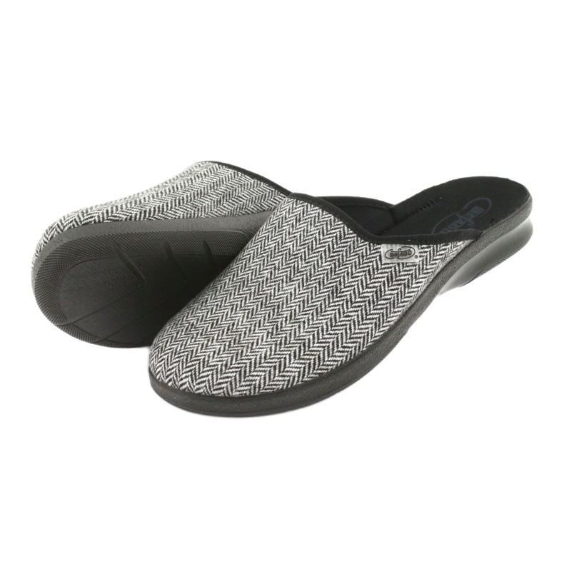 Pantofi pentru bărbați Befado pu 548M023 negru gri 4