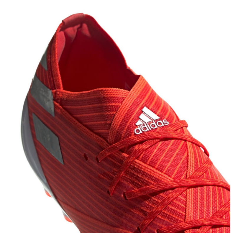Ghete de fotbal Adidas Nemeziz 19.1 Ag M EF8857 roșu roșu 2