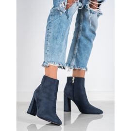 SHELOVET Cizme cu Spitz albastru 1